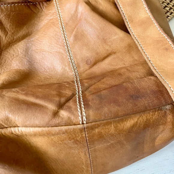 American Leather Tan Liberty backpack. - Picture 7 of 13